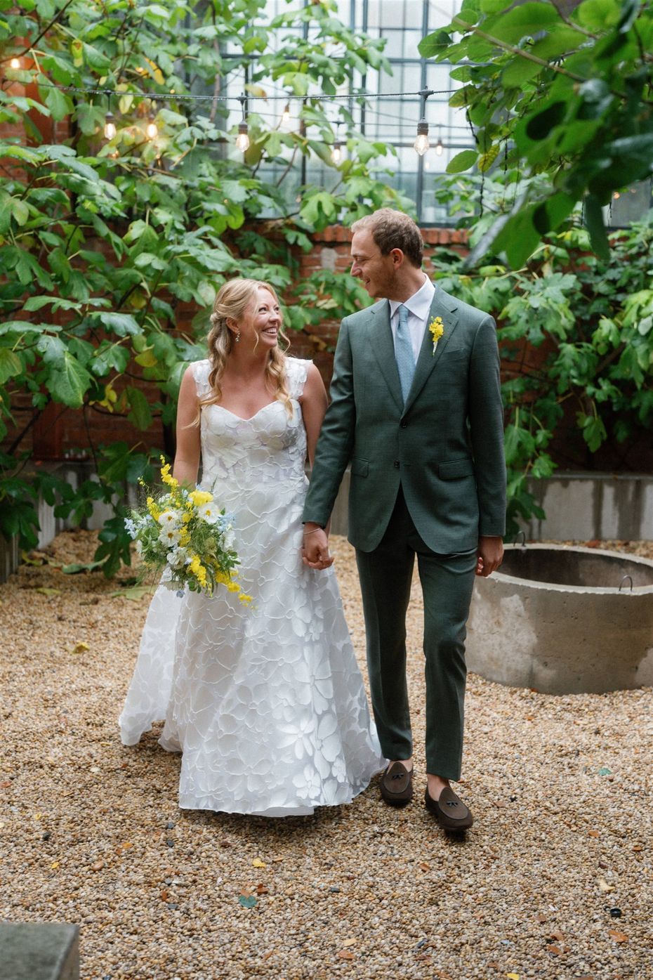 nyc wedding couple bride groom