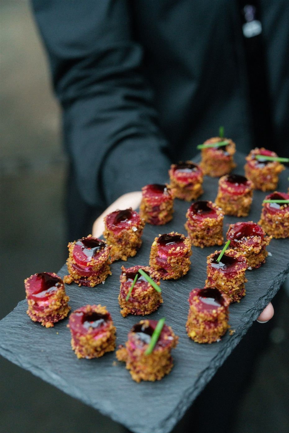 nyc wedding catering passed appetizer