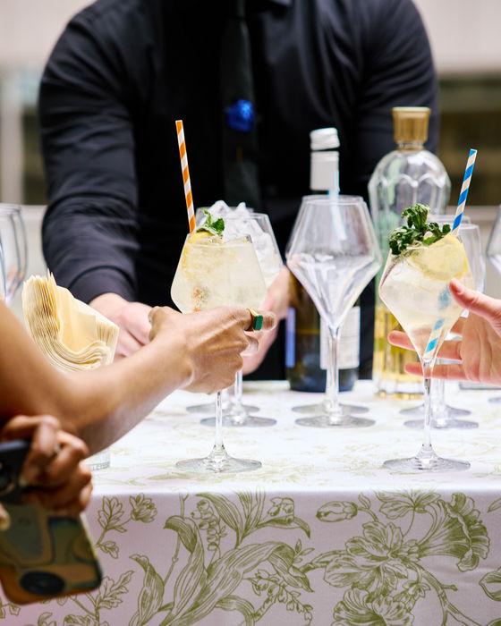 NYC rooftop cocktail party