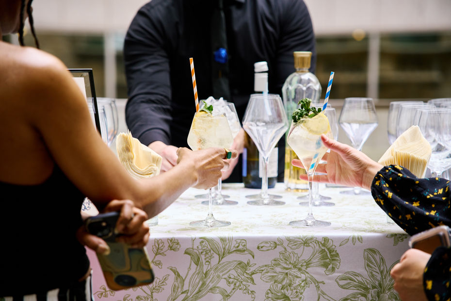 NYC rooftop cocktail party
