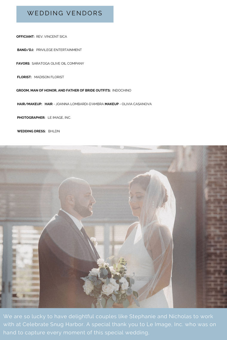 NYC Wedding Vendors