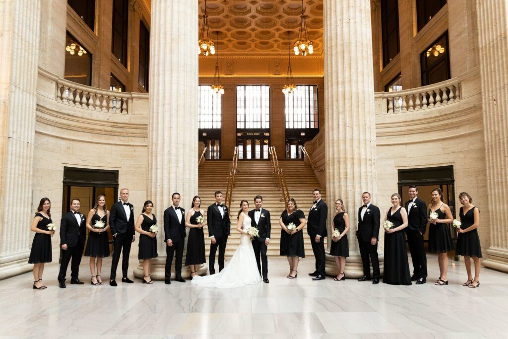 Rachel & Geoffrey Union Station Wedding | Tasty Catering