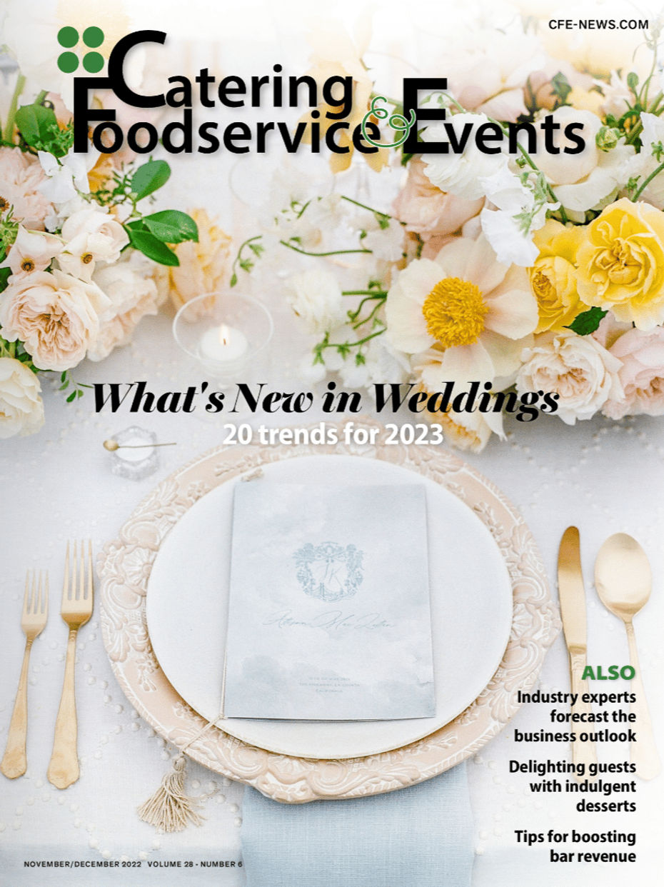 CFE Tasty Catering Feature Cover