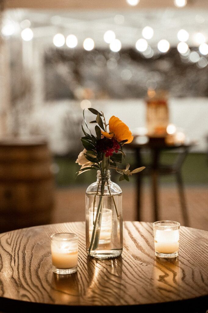 cocktail floral arrangement