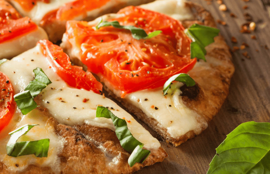 Flatbread Grilled Pizza: Caprese