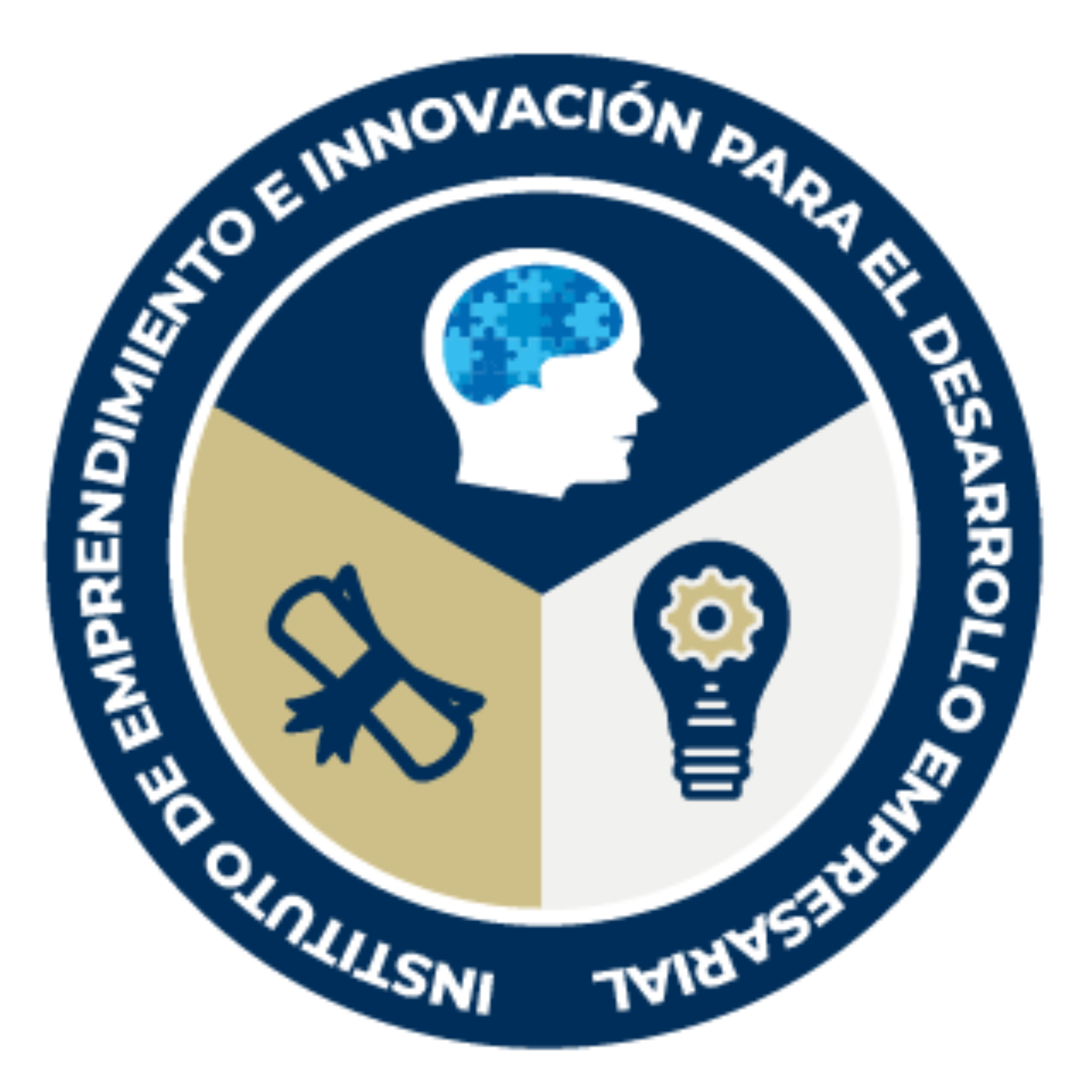 Logo azul IDEEM