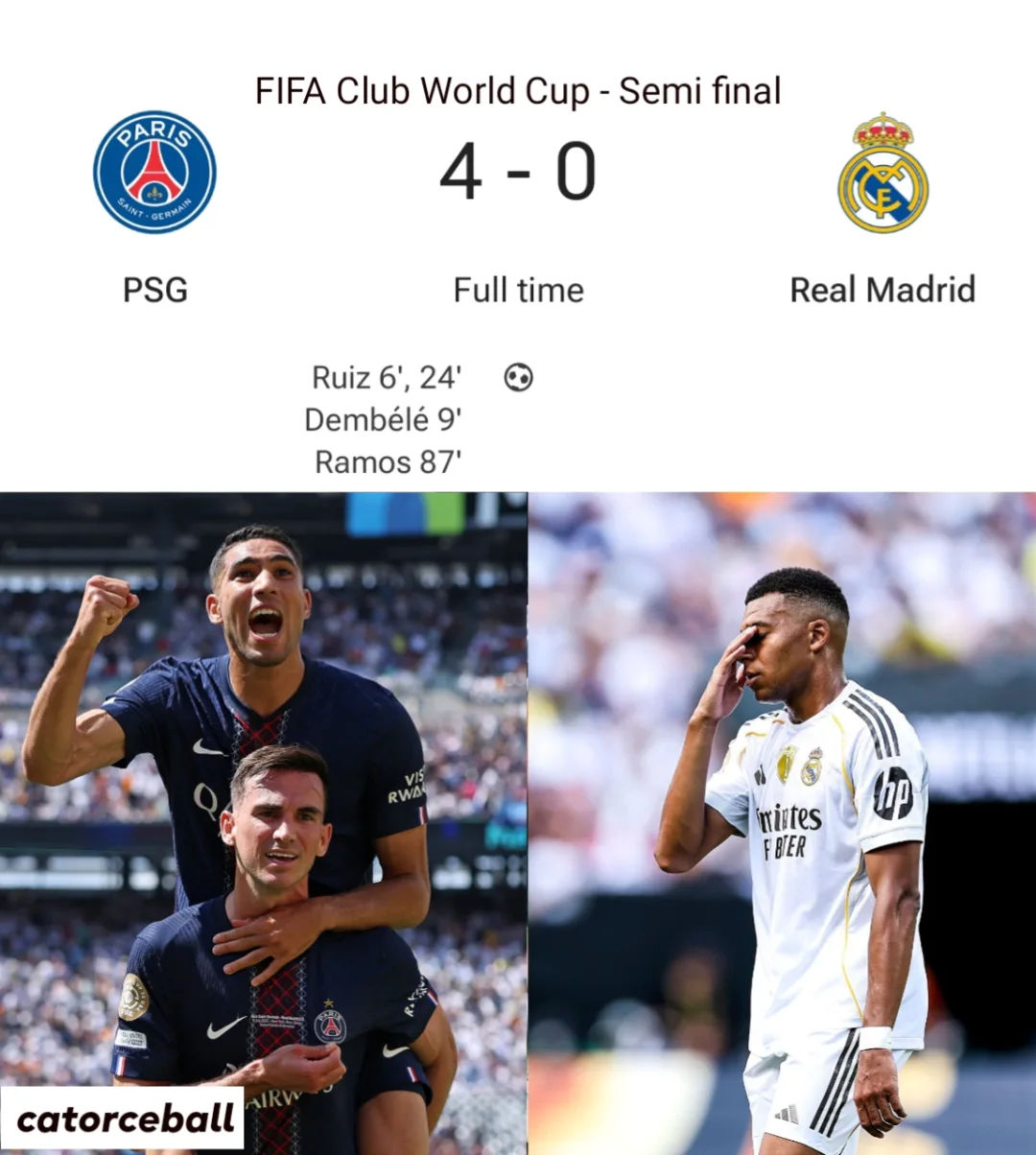 PSG vs Real Madrid Liga Champion 2025