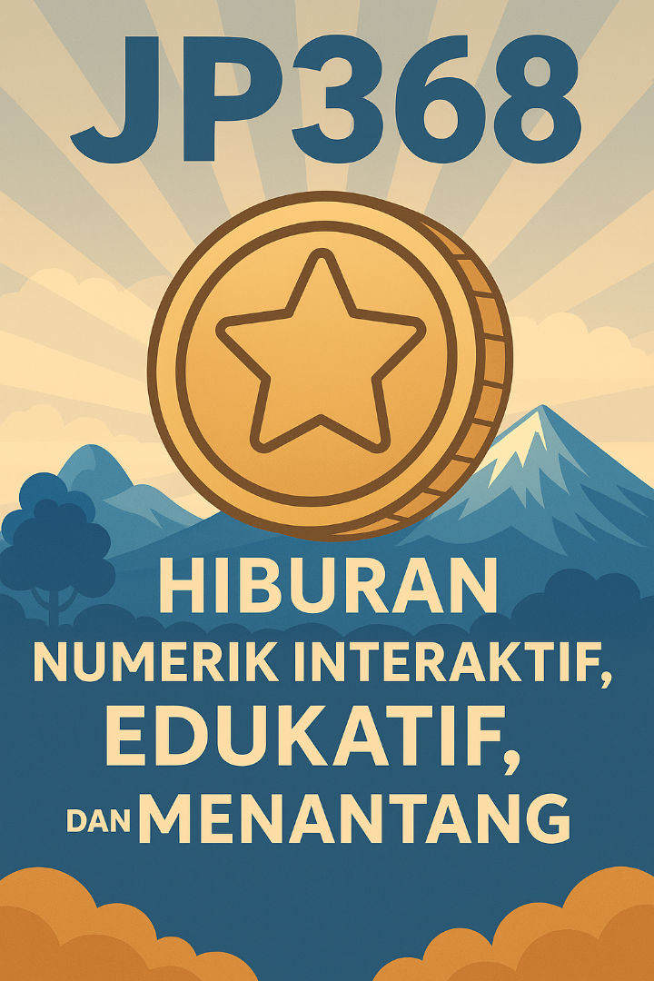 Ilustrasi JP368 hiburan digital berbasis angka