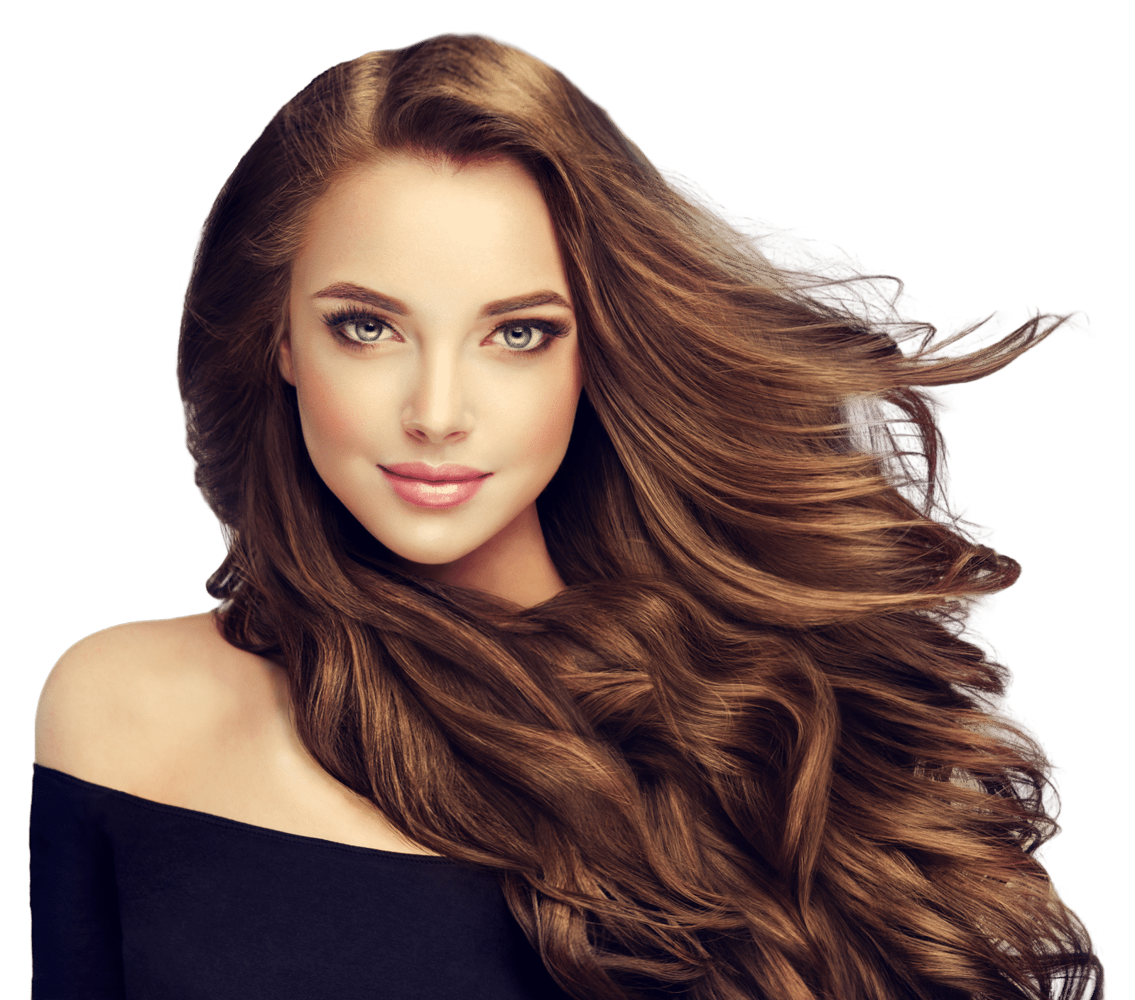 women with beautiful hair by kasinee hair salon