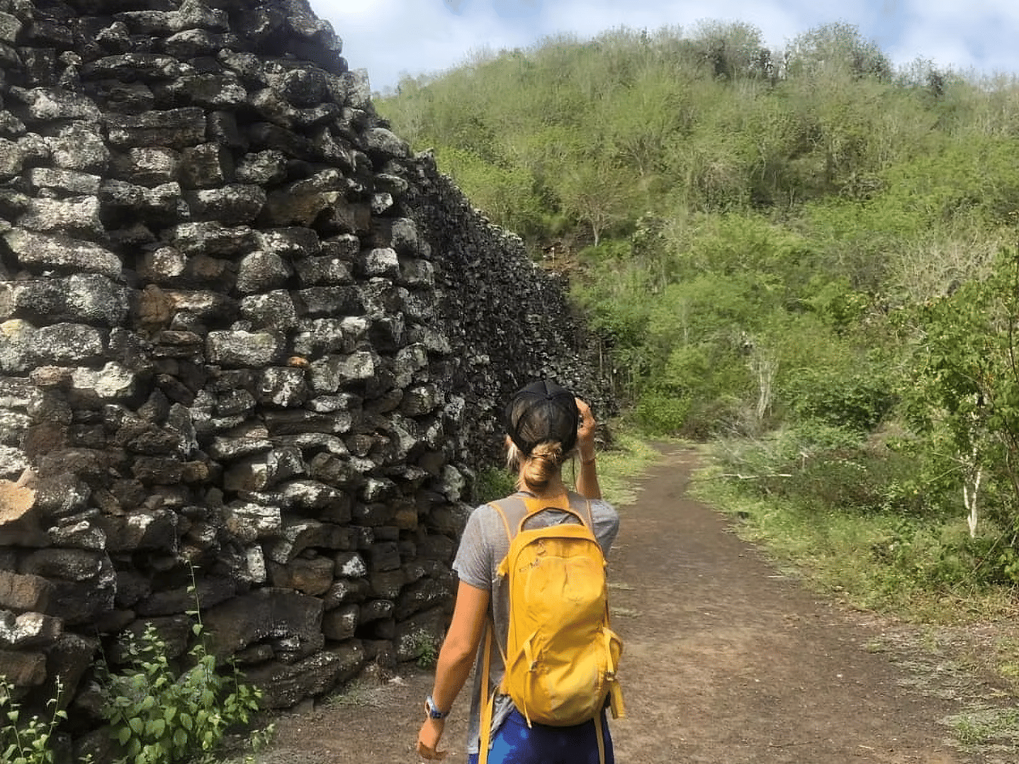 Exploring the Wall of Tears on Isabela Island, Gal&aacute;pagos
