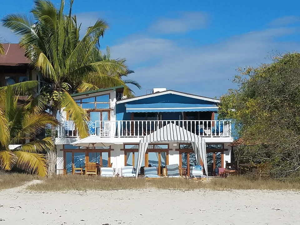Luxury eco-lodge in Galapagos surrounded by nature