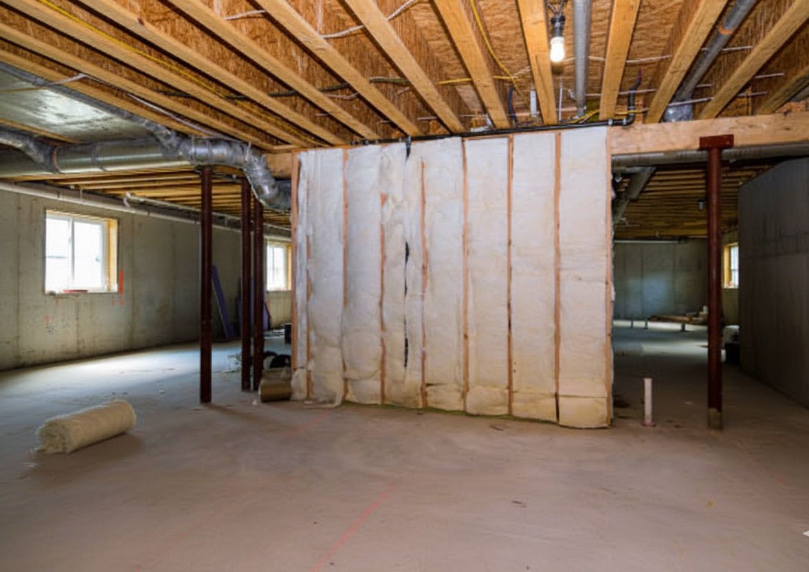 Basement insulation work in Denver CO