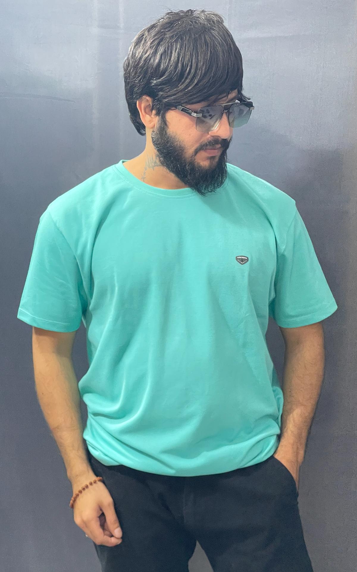 LIGHT RAMA PLAIN ROUND NECK TSHIRT 297 P130