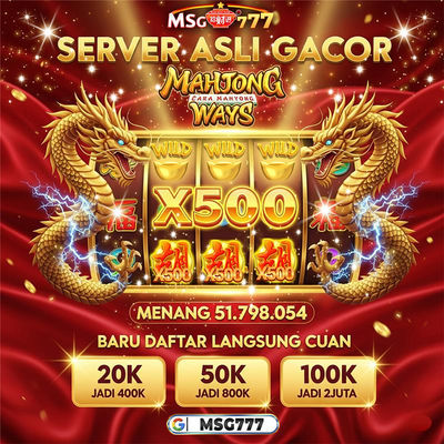 MSG777 : Situs Slot Mudah Dapat Scatter Dan Gampang Menang