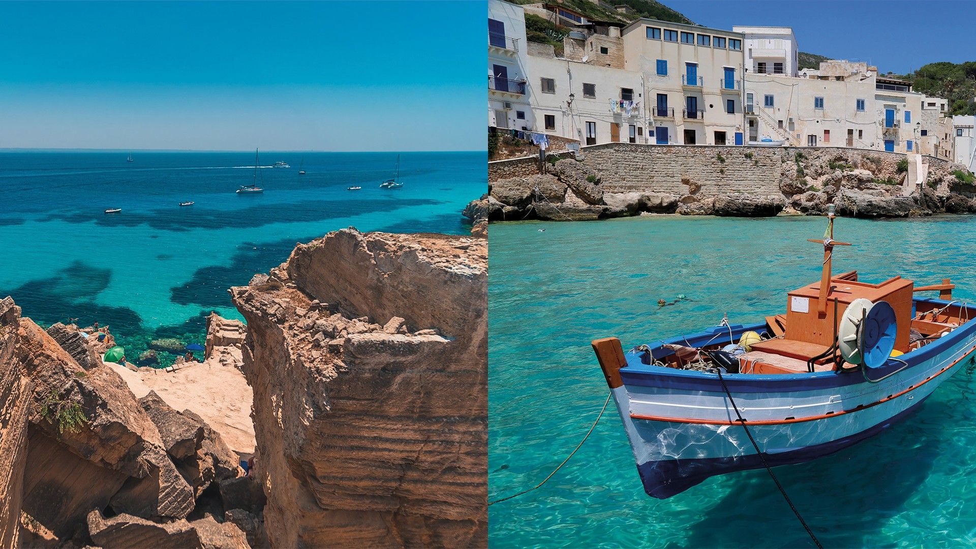 egadinavigazione-favignana-levanzo Favignana Isola Levanzo Escursione in barca Egadi Navigazione