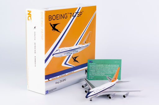 NG Models 07025 1:400 South African Airways Boeing 747SP ZS-SPD | MADB