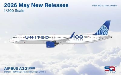 ユナイテッド航空 エアバス A321neo N44550