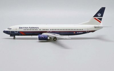 British Airways Boeing 737‑400 G-DOCU 1:200 JC Wings