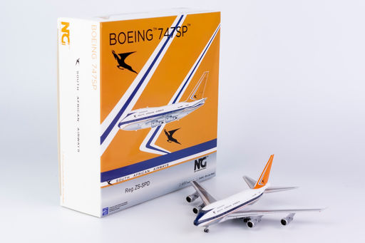 NG Models 07025 1:400 South African Airways Boeing 747SP ZS-SPD | MADb