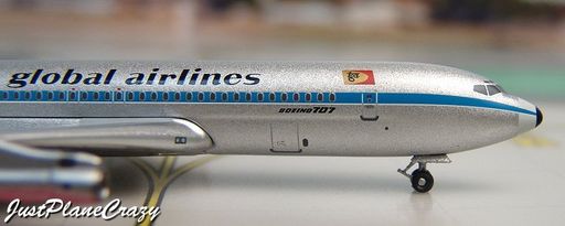 Aeroclassics GFTGA707 1:400 Trans Global Airlines Boeing 707-320C N324F ...