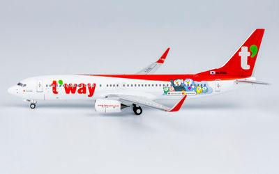 T'way Air Boeing 737-800 w/ Winglets HL8086 画像1