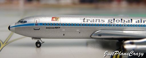 Aeroclassics GFTGA707 1:400 Trans Global Airlines Boeing 707-320C N324F ...