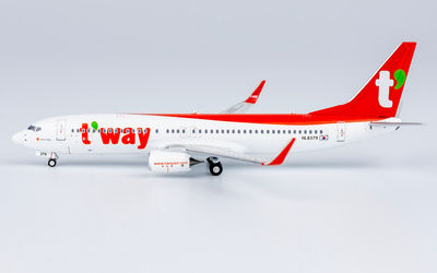 T'way Air Boeing 737-800 w/ Winglets HL8379 画像1