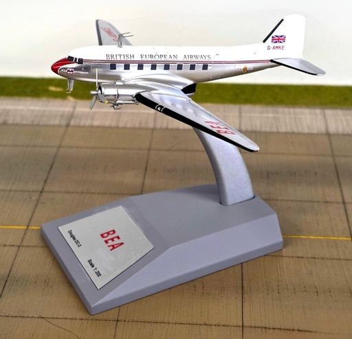 ARD Models ARDBA88 1:200 British European Airways Douglas DC-3 G-AMKE ...