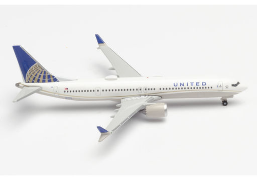 Herpa 533416 1:500 United Airlines Boeing 737 MAX 9 N67501 | MADB