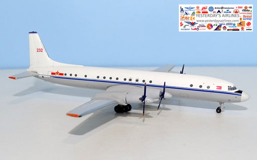 Yu ModeL YU0003 1:400 Chinese Air Force Ilyushin Il-18 232 | MADB