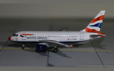 British Airways Airbus A318 G-EUNB