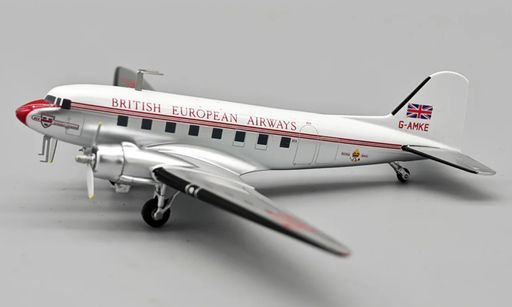 ARD Models ARDBA88 1:200 British European Airways Douglas DC-3 G-AMKE ...
