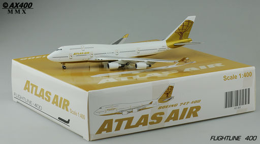 JC Wings FL4140 1:400 Atlas Air Boeing 747-400 N263SG | MADb