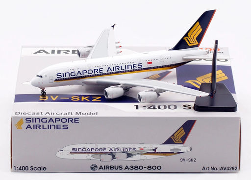 Aviation400 1:400 Singapore Airlines Airbus A380-800 AV4292 | MADb