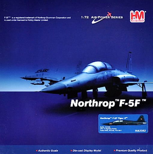 Hobby Master HA3352 1:72 United States Navy Northrop F-5F 761580/Red 20 ...