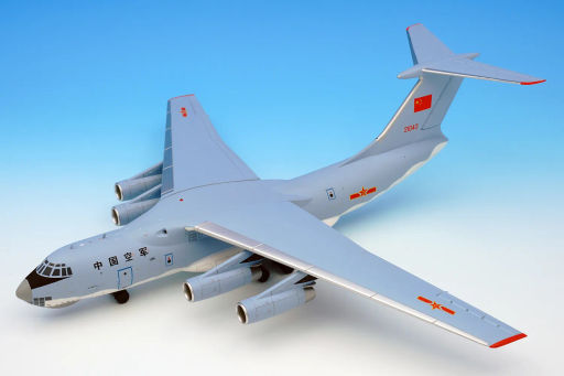 SQ Wings CHINA UNITED IL-76 Reg: B-4035 L2092 Scale 1:200 航空機