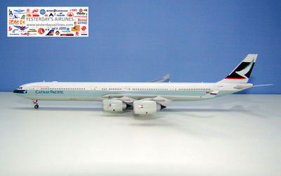 Cathay Pacific Airbus A340‑600 B-HQC 画像1