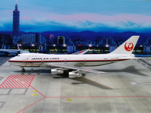HX Models 1:400 Japan Air Lines Boeing 747-100 B551801P | MADb