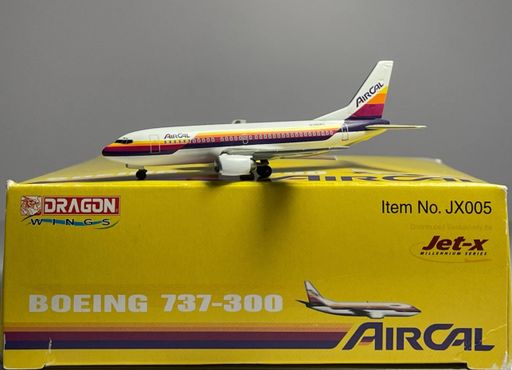 Jet-X JX005 1:400 AirCal Boeing 737-300 N306AC | MADB