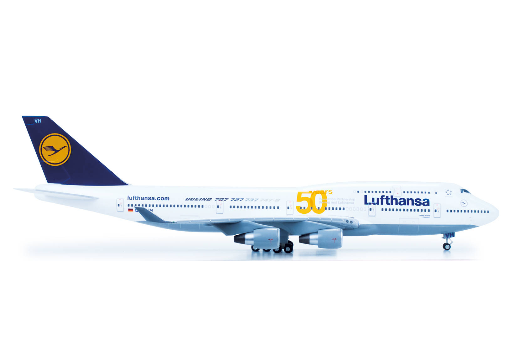 Herpa 1:200 Lufthansa Boeing 747-400 553735 | MADb