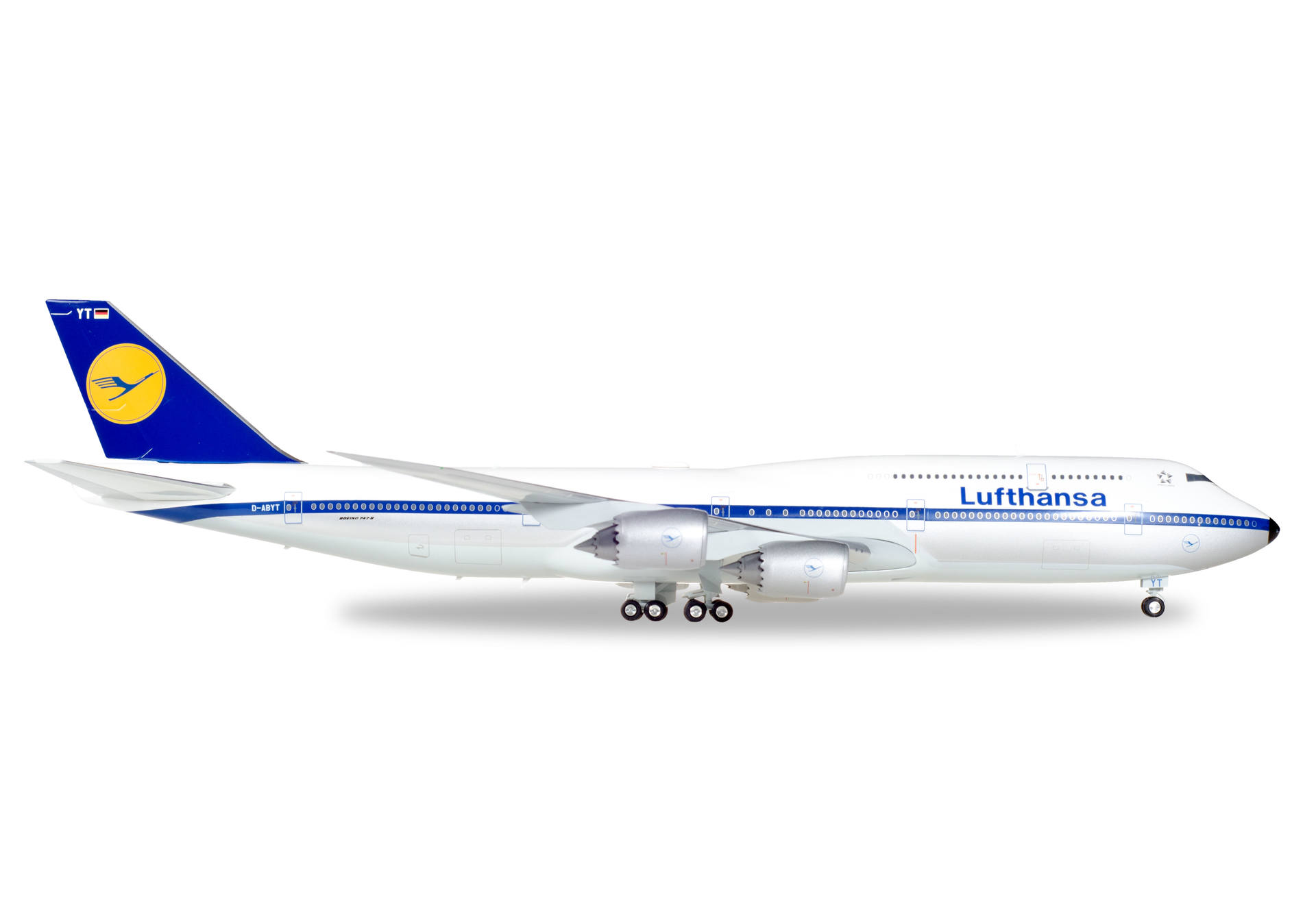 Herpa 557221 1:200 Lufthansa Boeing 747-8 D-ABYT | MADb