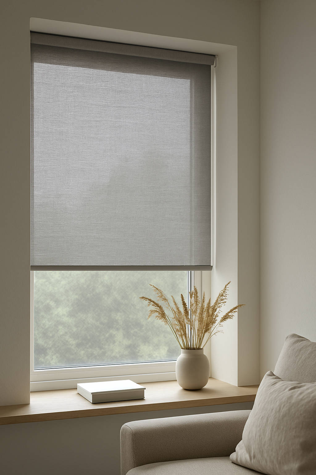 Innvendig screen gir perfekt skjerming mot solen samtidig som du beholder utsikten