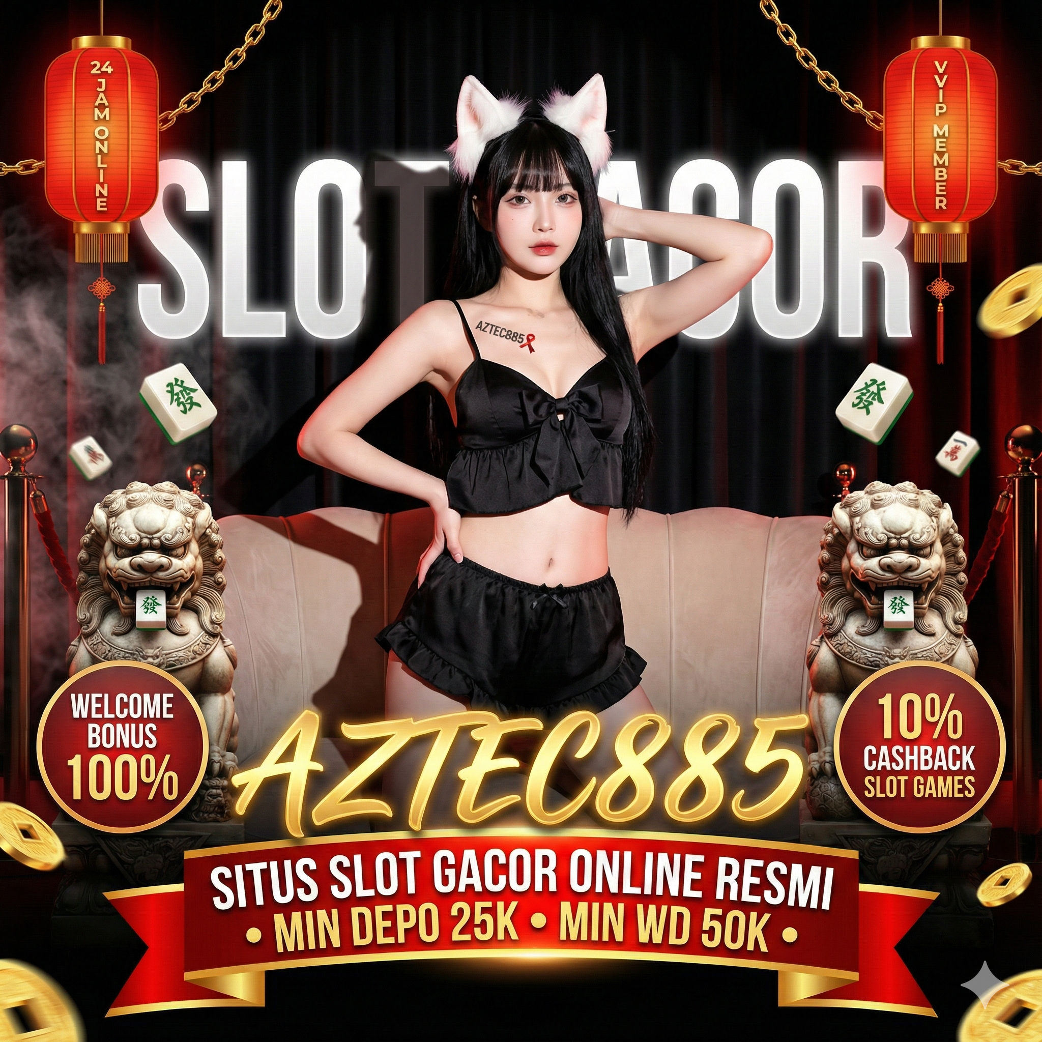 Banner Slot Gacor AZTEC885