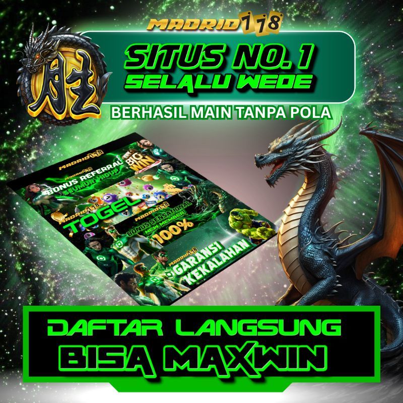 MADRID778 🎱 SITUS TOGEL ONLINE TERBARU DENGAN SITUS TOTO PROVIDER MADRID 778 image 1