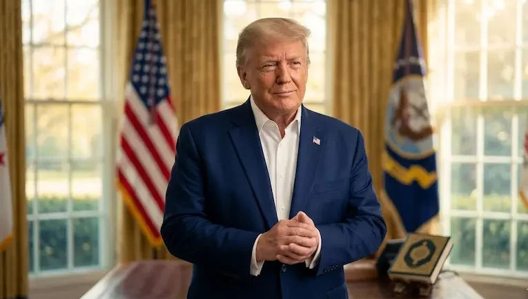 Sinyal Damai Trump di Hari Raya: Janji Kebebasan Beragama dan Kejutan Pesan Idulfitri 2026