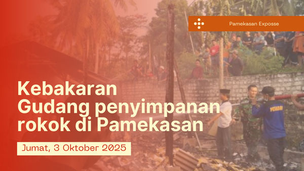 Kebakaran Gudang di Pamekasan: Dugaan Korsleting Listrik dan Bahaya Puntung Rokok