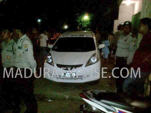 Polisi Juga Sita Honda Jazz di Rumah Bandar Sabu Desa Kolor