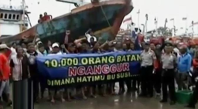 Datangi Istana, Ribuan Nelayan Tuntut Jokowi Pecat Menteri Susi