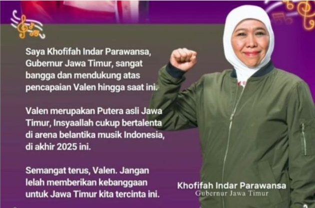 Khofifah Goes All In! Dukung Valen Pamekasan di Grand Final D’Academy 7, Vibes-nya Juara Banget!