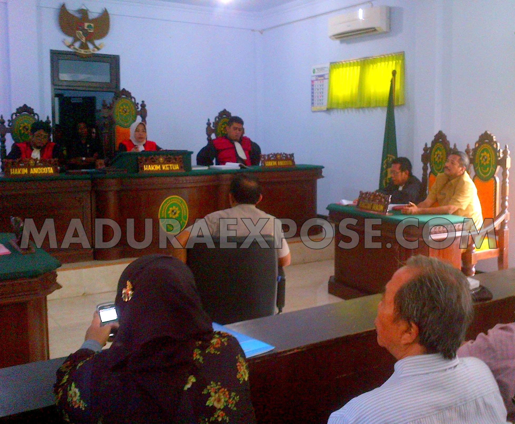 Sidang Pelecehan Institusi Polres Sumenep ke empat kalinya